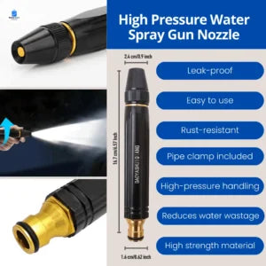 High Pressure Nozzle Water Spray Gun