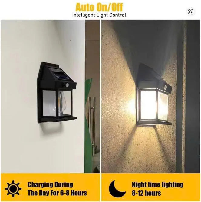 Solar Wall Bulb Light