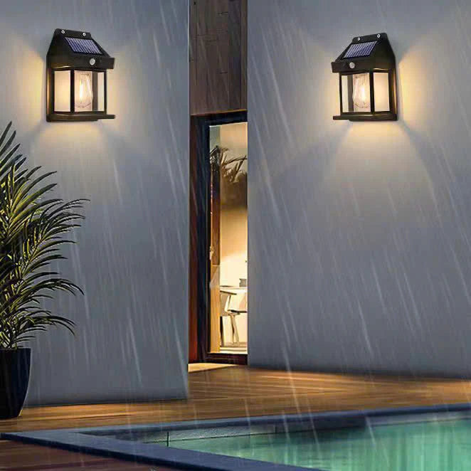 Solar Wall Bulb Light